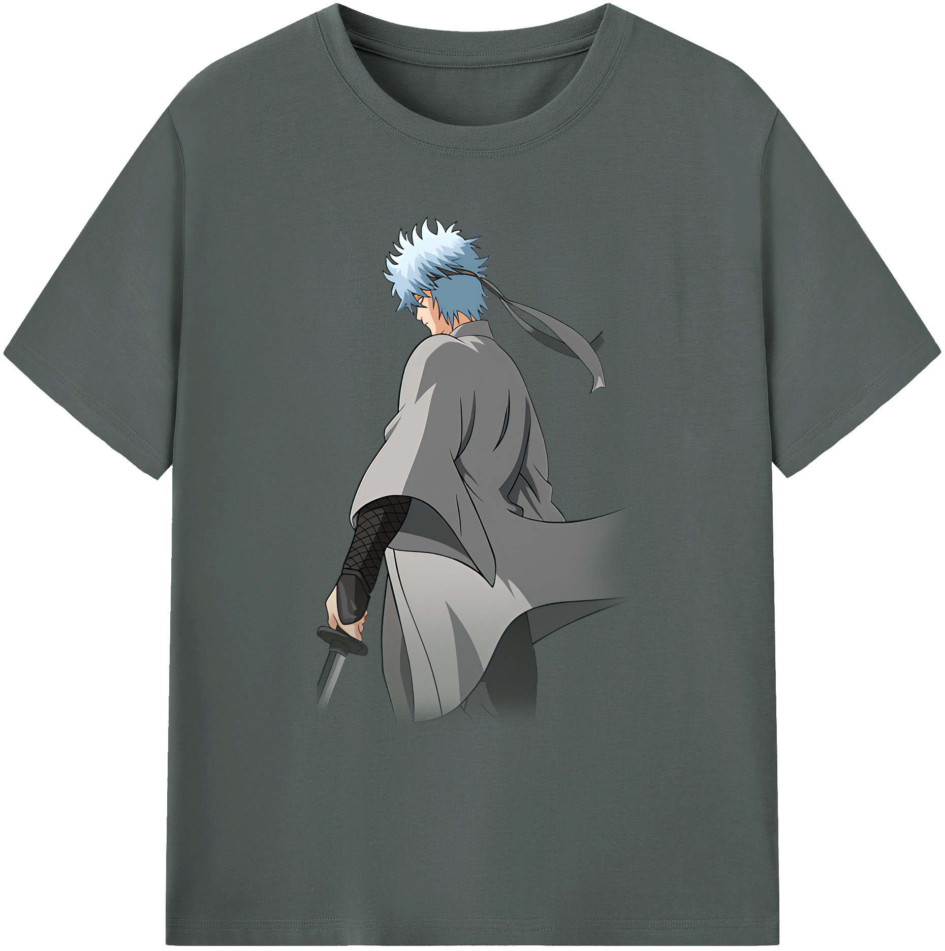 （画像用） ぎんたま 坂田銀時（さかたぎんとき） 神楽 志村新八（しむら しんぱち） GINTAMA Sakata Gintoki Kagura Shimura Shinpachi 綿100％ メンズ半袖Tシャツ｜肌触りやわらか＆通気性